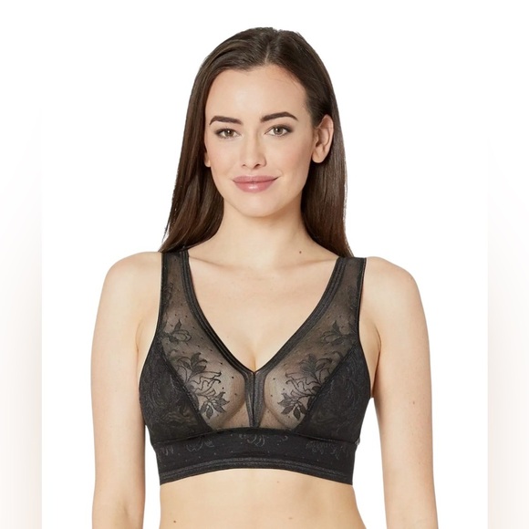 Wacoal Other - Wacoal Net Effect Soft Cup Bra 810340 - Black, Size 36